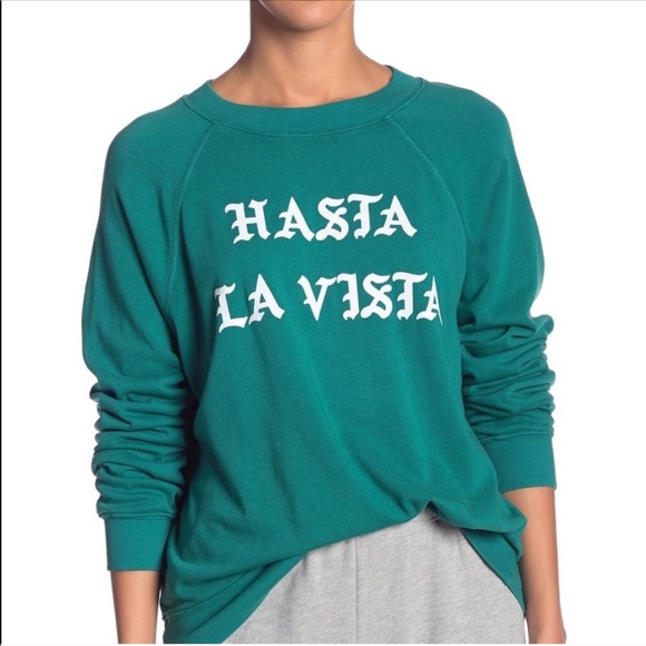 Wildfox Tops - Wildfox Hasta la Vista Sweatshirt in size Large